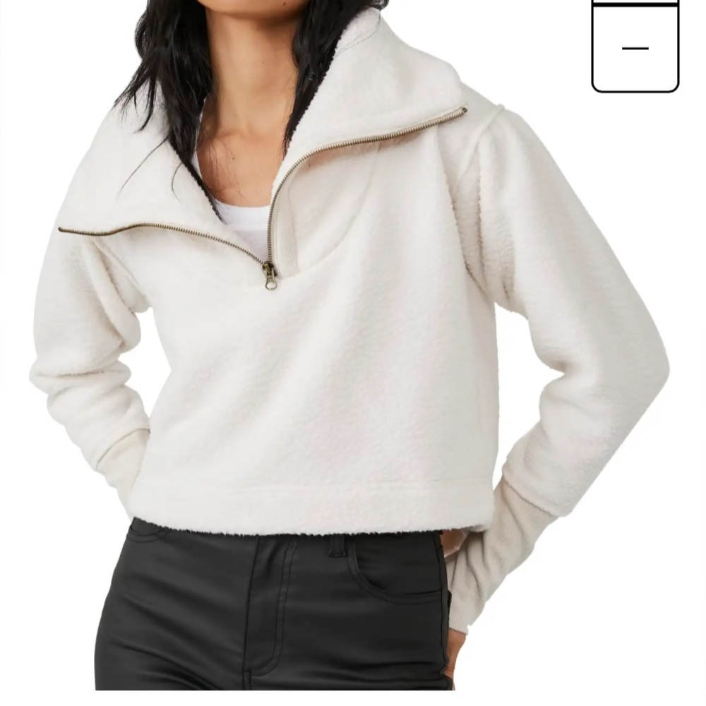 FREE PEOPLE Poppy Pullover / Champagne Dream
